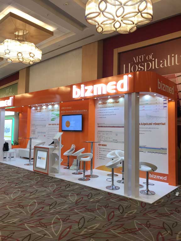 Bizmed 18m2 Medical Congress Booth