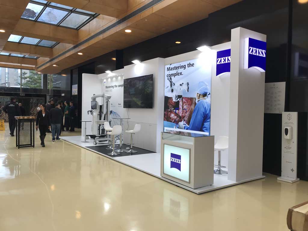 Carl Zeiss 24m2 Medical Congress Booth