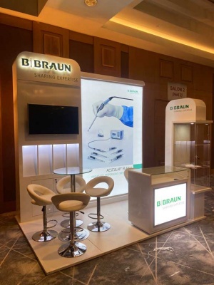 B-Braun 24m2 and 12m2 Congress Stand