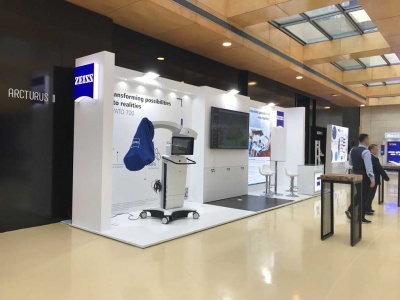 Carl Zeiss 24m2 Medical Congress Booth