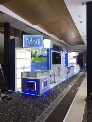 Meril 34m2 Medical Congress Booth