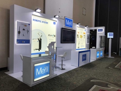 Meril 34m2 Medical Congress Booth