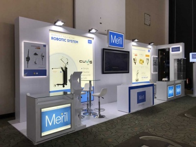 Meril 34m2 Medical Congress Booth