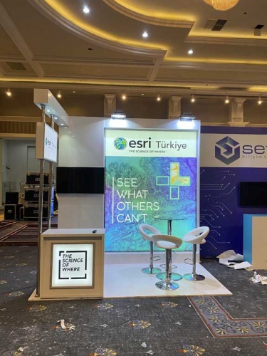 Esri Turkey 6m2 Kongre Standı