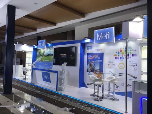 Meril 34m2 Medical Congress Booth